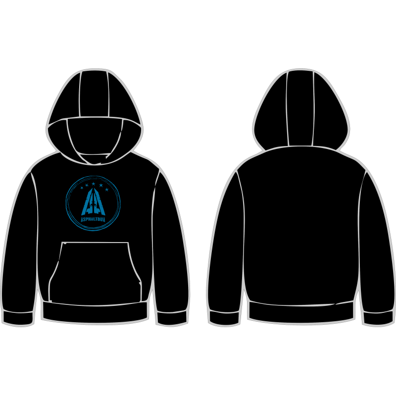 Hoodie AsphaltAndi grau