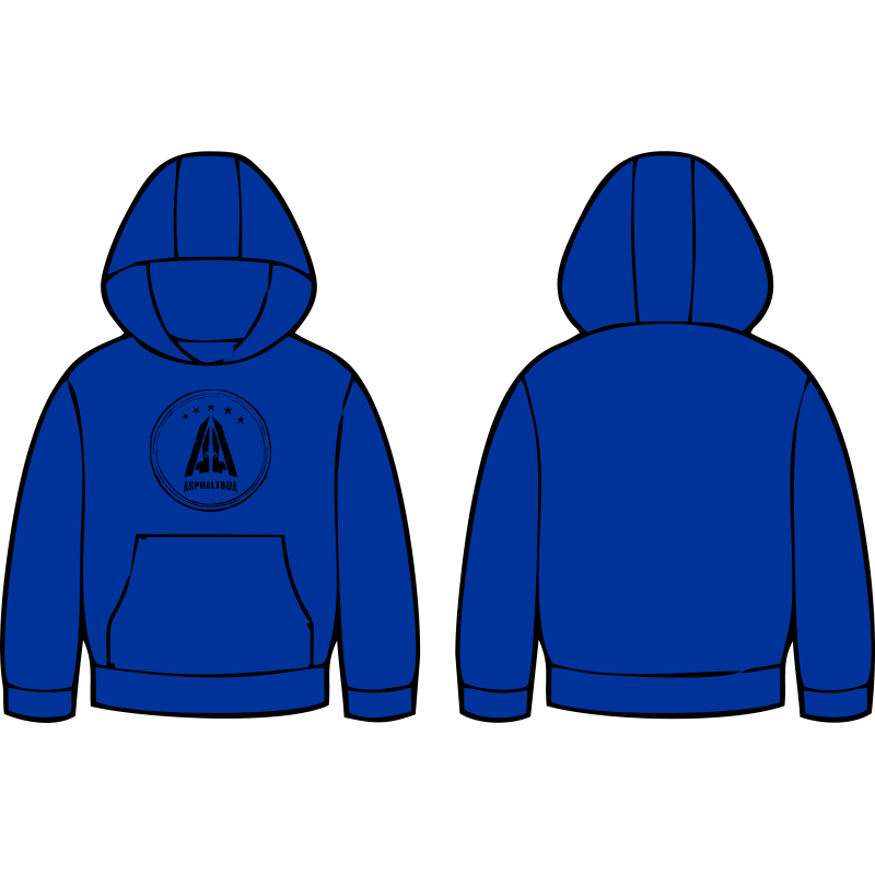 Hoodie AsphaltAndi grau